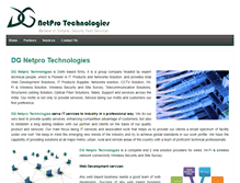 Tablet Screenshot of dgnetprotechnologies.com